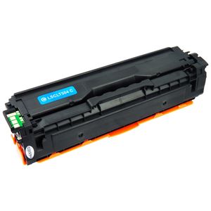 Cartucho de tóner compatible Samsung CLT-C504 – cian, capacidad estándar