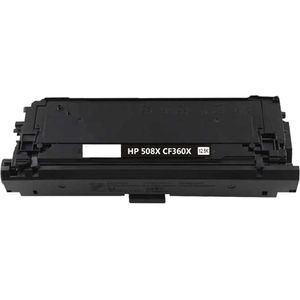 Cartucho de tóner compatible HP 508X – negro, alta capacidad (CF360X)