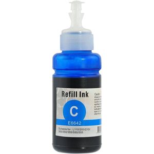 Botella de tinta compatible Epson 664 – cian (T6642)