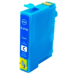 Cartucho de tinta compatible Epson 27XL – cian, alta capacidad