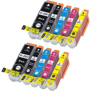 Cartuchos de tinta compatibles Epson 33XL – alta capacidad, paquete de 10