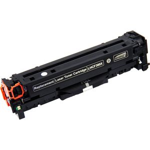 Cartucho de tóner compatible HP 312X – negro, alta capacidad (CF380X)