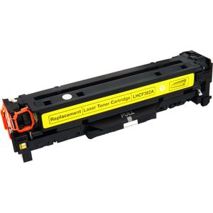 Cartucho de tóner compatible HP 312A – amarillo (CF382A)