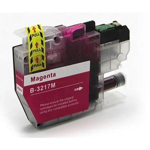 Cartucho de tinta compatible Brother LC3217M – magenta, alta capacidad