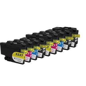 Cartuchos de tinta compatibles Brother LC3237 – capacidad superalta, paquete de 9