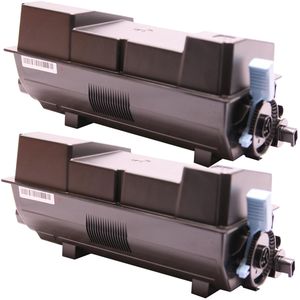 Cartuchos de tóner compatibles Kyocera TK-1160 – capacidad estándar, paquete de 2