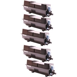 Cartuchos de tóner compatibles Kyocera TK-1160 – capacidad estándar, paquete de 5