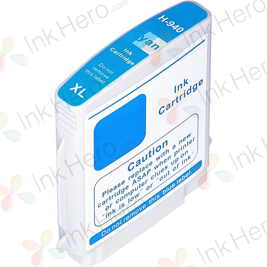 HP 940XL (C4903AE) cartucho de tinta compatible alta capacidad cyan (Ink Hero)