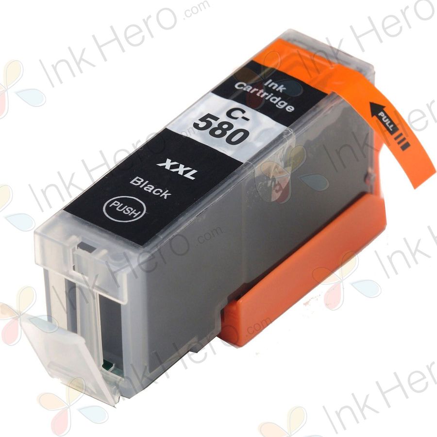 Canon PGI-580XXL (1970C001) cartucho de tinta compatible super alta capacidad pigmento negro (Ink Hero)