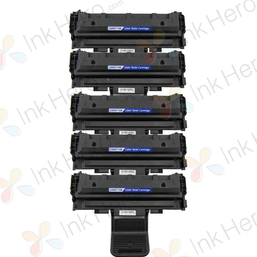 Pack de 5 Samsung MLT-D1082S toner compatibles negro (Ink Hero)